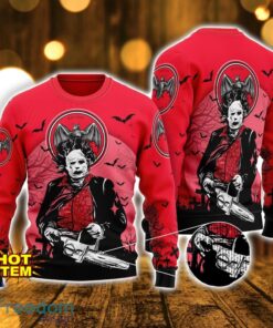 Bacardi Rum Horror Halloween AOP Sweater For Men And Women Halloween Gift