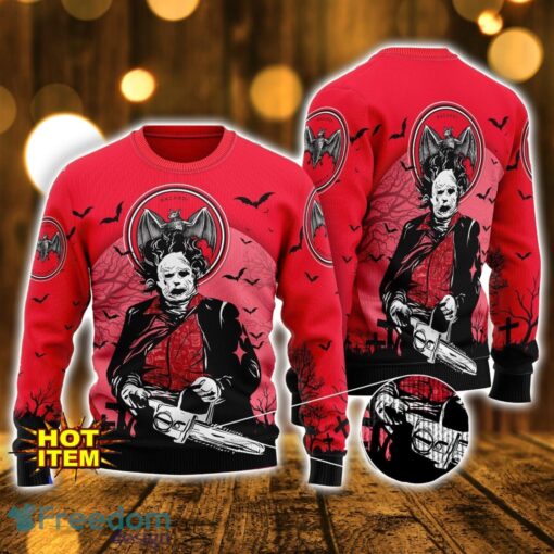 Bacardi Rum Horror Halloween AOP Sweater For Men And Women Halloween Gift Product Photo 1