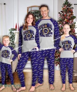 Baltimore Ravens Transfer Xmas Family Pajamas Set Kid Men Women