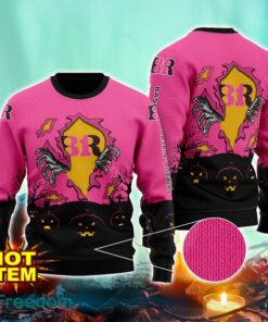 Baskin Robbins Scary Night Halloween Hand Pull Out Halloween 3D Sweater For Men and Women