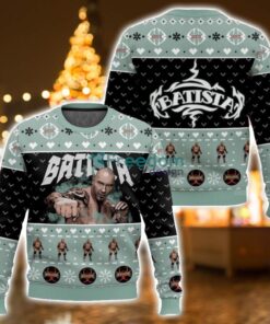 Batista 3D Ugly Christmas Sweater Unisex Sweater Christmas Gift