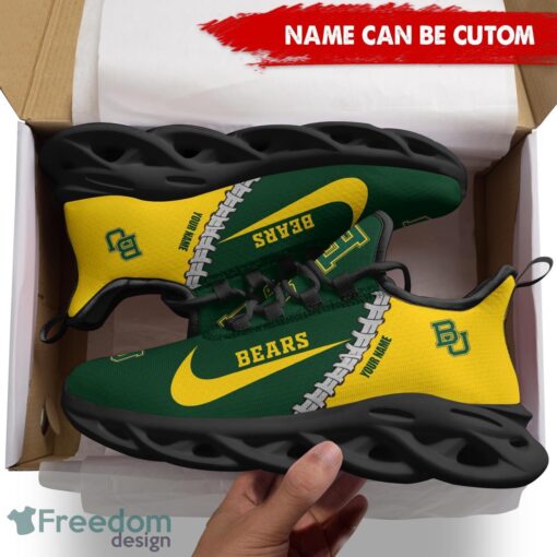 Baylor Bears Custom Name Limited Max Soul Shoes Sneakers For Sports Fans Gift Product Photo 2