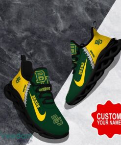 Baylor Bears Custom Name Limited Max Soul Shoes Sneakers For Sports Fans Gift