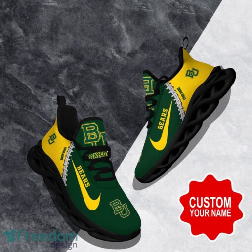 Baylor Bears Custom Name Limited Max Soul Shoes Sneakers For Sports Fans Gift Product Photo 1