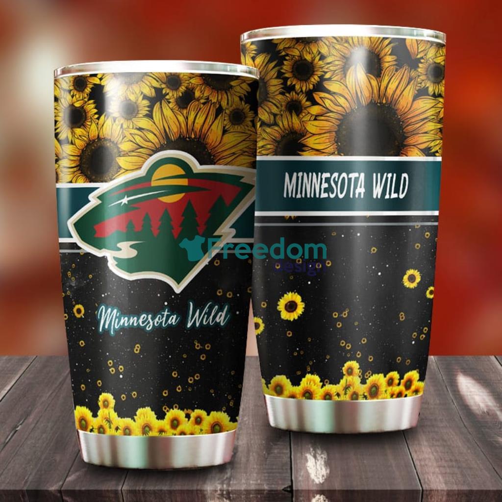 Beautiful Sunflower Minnesota Wild NHL Tumbler G Fanatics image Beautiful Sunflower Minnesota Wild NHL Tumbler - G Fanatics Product Photo 1