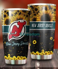Beautiful Sunflower New Jersey Devils NHL Tumbler – G Fanatics