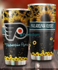 Beautiful Sunflower Philadelphia Flyers NHL Tumbler – G Fanatics