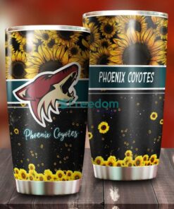 Beautiful Sunflower Phoenix Coyotes NHL Tumbler – G Fanatics