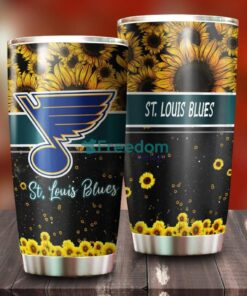 Beautiful Sunflower St. Louis Blues NHL Tumbler – G Fanatics