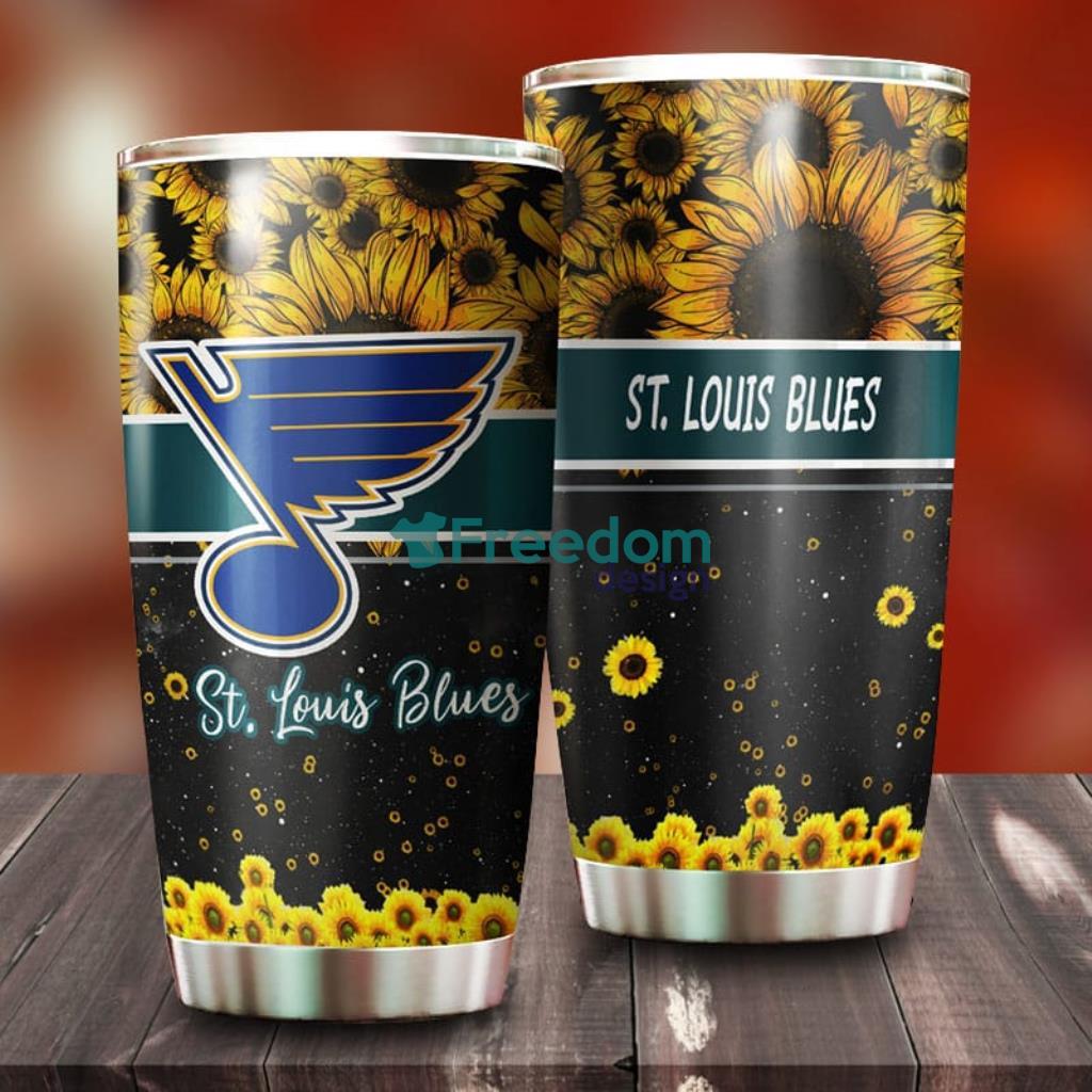 Beautiful Sunflower St. Louis Blues NHL Tumbler G Fanatics image Beautiful Sunflower St. Louis Blues NHL Tumbler - G Fanatics Product Photo 1