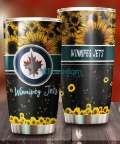 Beautiful Sunflower Winnipeg Jets NHL Tumbler – G Fanatics