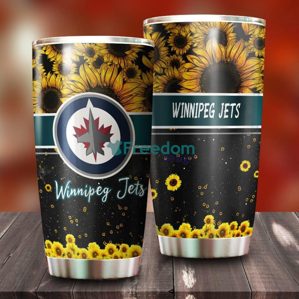 Beautiful Sunflower Winnipeg Jets NHL Tumbler G Fanatics image Beautiful Sunflower Winnipeg Jets NHL Tumbler - G Fanatics Product Photo 1