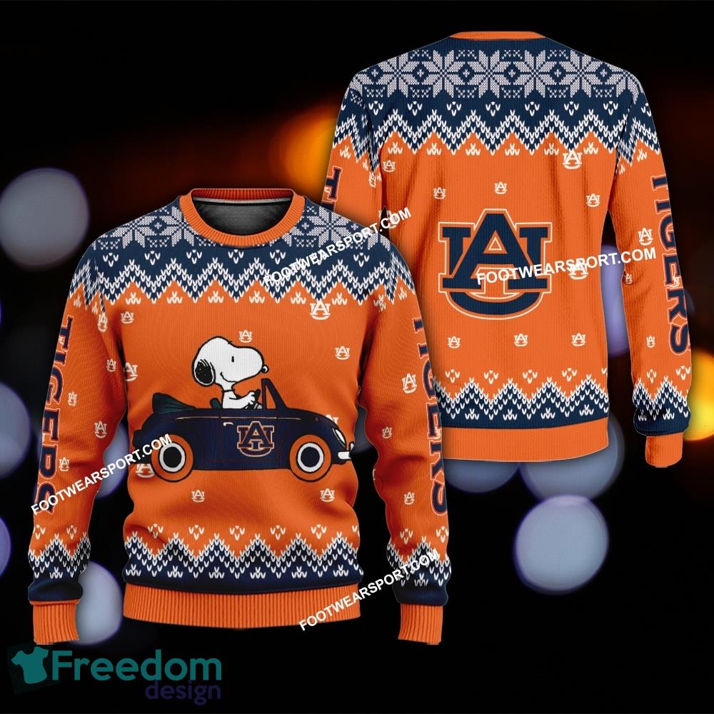 Best Design Snoopy Driving Car Auburn Tigers Xmas Sweater Gift For Adult image Best Design Snoopy Driving Car Auburn Tigers Xmas Sweater Gift For Adult - Best Design Snoopy Driving Car Auburn Tigers Xmas Sweater Gift For Adult