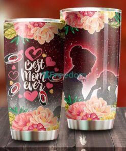 Best Mom Ever Cool Flower Carolina Hurricanes NHL Tumbler – G Fanatics