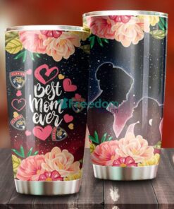 Best Mom Ever Cool Flower Florida Panthers NHL Tumbler – G Fanatics