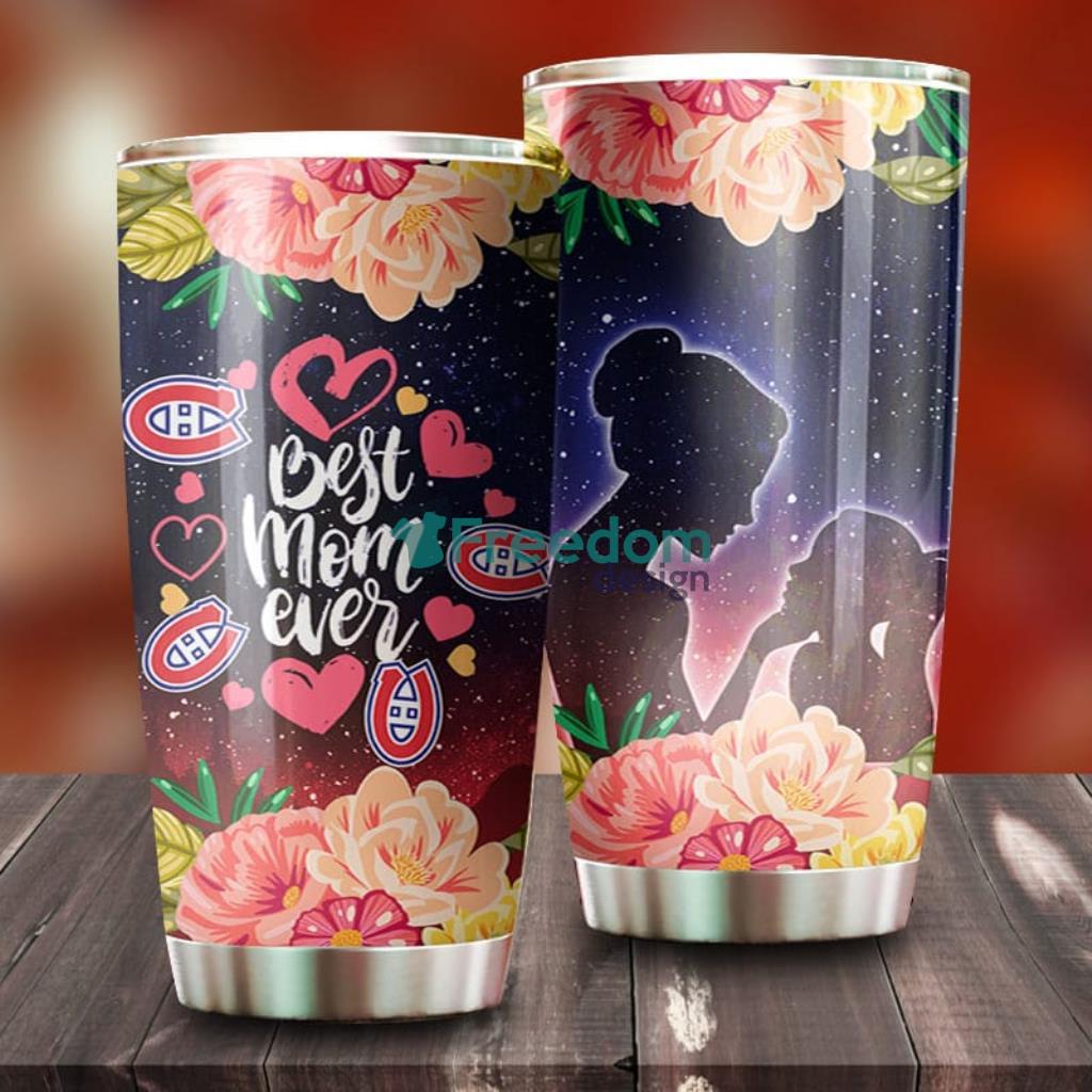 Best Mom Ever Cool Flower Montreal Canadians NHL Tumbler G Fanatics image Best Mom Ever Cool Flower Montreal Canadians NHL Tumbler - G Fanatics Product Photo 1