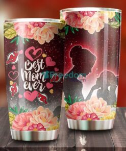 Best Mom Ever Cool Flower New Jersey Devils NHL Tumbler – G Fanatics