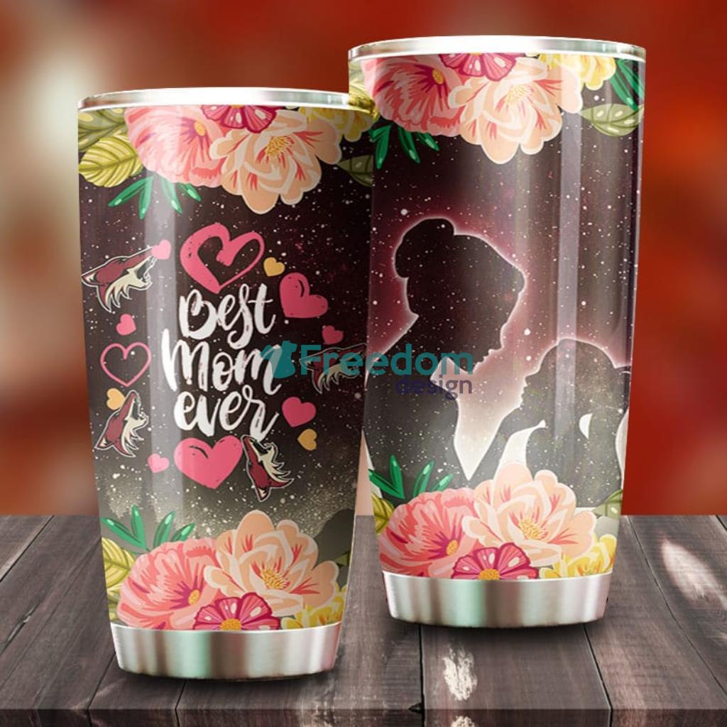 Best Mom Ever Cool Flower Phoenix Coyotes NHL Tumbler G Fanatics image Best Mom Ever Cool Flower Phoenix Coyotes NHL Tumbler - G Fanatics Product Photo 1