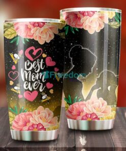 Best Mom Ever Cool Flower Pittsburgh Penguins NHL Tumbler – G Fanatics