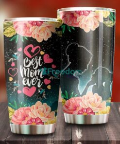Best Mom Ever Cool Flower San Jose Sharks NHL Tumbler – G Fanatics