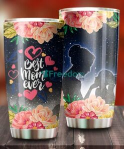 Best Mom Ever Cool Flower Tampa Bay Lightning NHL Tumbler – G Fanatics