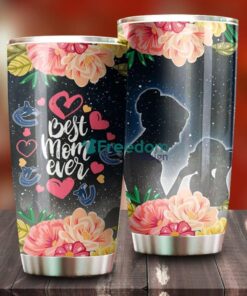 Best Mom Ever Cool Flower Vancouver Canucks NHL Tumbler – G Fanatics