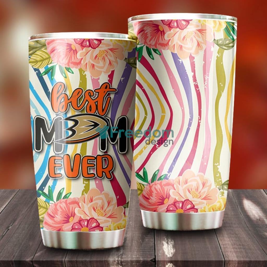 Best Mom Ever Flower Anaheim Ducks NHL Tumbler G Fanatics image Best Mom Ever Flower Anaheim Ducks NHL Tumbler - G Fanatics Product Photo 1