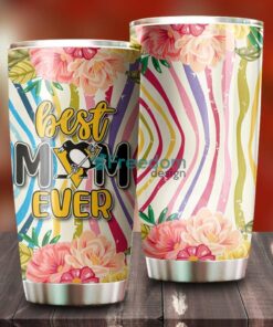 Best Mom Ever Flower Pittsburgh Penguins NHL Tumbler For Everyone