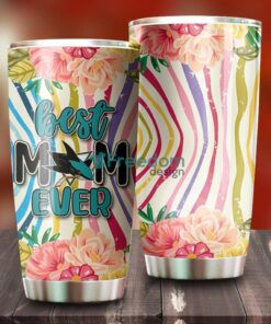 Best Mom Ever Flower San Jose Sharks NHL Tumbler For Everyone
