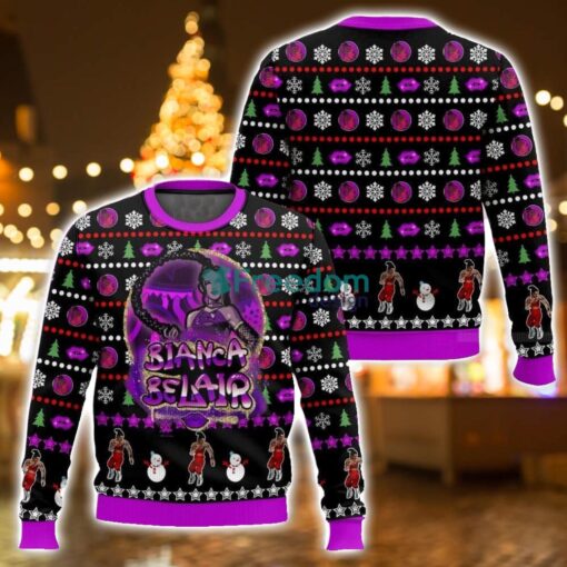 Bianca Belair 3D Ugly Christmas Sweater Unisex Sweater Christmas Gift Product Photo 1