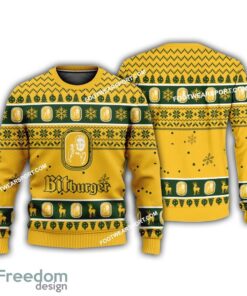 Bitburger Beer Logo Merry Christmas Ugly Sweater For Fans