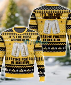 Bitburger It’s the Most Wonderful time for a Beer 3D Ugly Christmas Sweater Unisex Sweater Christmas Gift