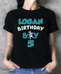 Bluey Birthday Boy Shirt, Birthday Shirt for Boy and Girl, Bluey Birthday Girl Shirt - Ladies T-Shirt