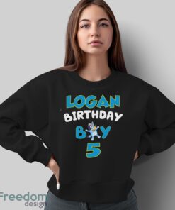 Bluey Birthday Boy Shirt, Birthday Shirt for Boy and Girl, Bluey Birthday Girl Shirt - Sweatshirt