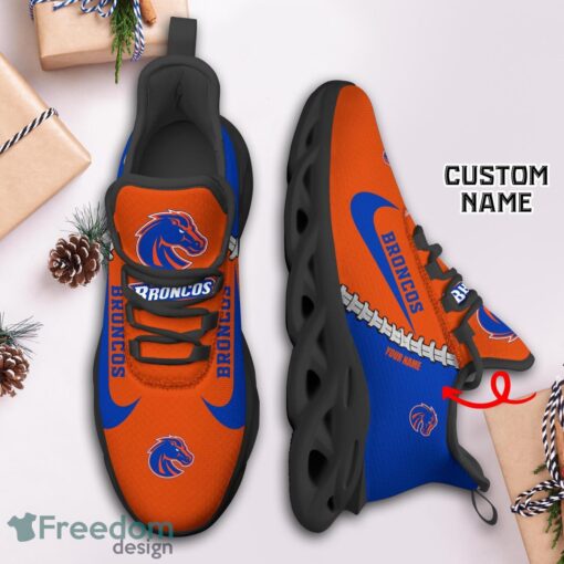 Boise State Broncos Custom Name Limited Max Soul Shoes Sneakers For Sports Fans Gift Product Photo 3