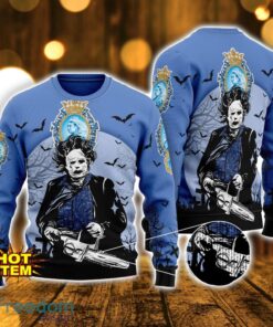 Bombay Sapphire Horror Halloween AOP Sweater For Men And Women Halloween Gift