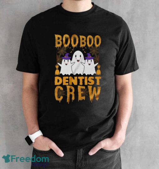 Boo Dentist Crew Shirt, Halloween Dentist Shirt - Black Unisex T-Shirt