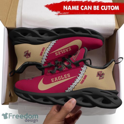 Boston College Eagles Custom Name Limited Max Soul Shoes Sneakers For Sports Fans Gift Product Photo 2