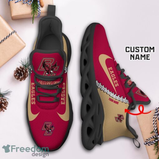 Boston College Eagles Custom Name Limited Max Soul Shoes Sneakers For Sports Fans Gift Product Photo 3