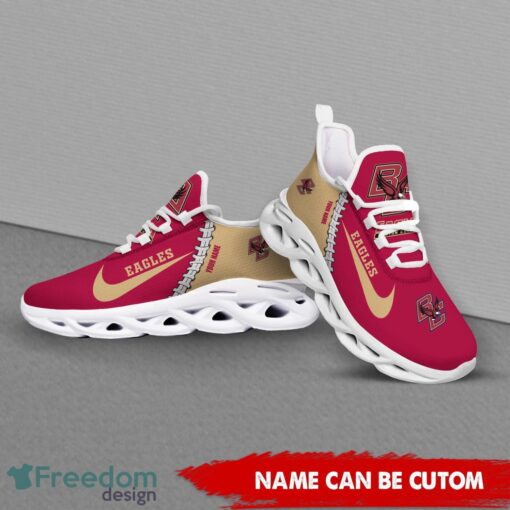 Boston College Eagles Custom Name Limited Max Soul Shoes Sneakers For Sports Fans Gift Product Photo 4