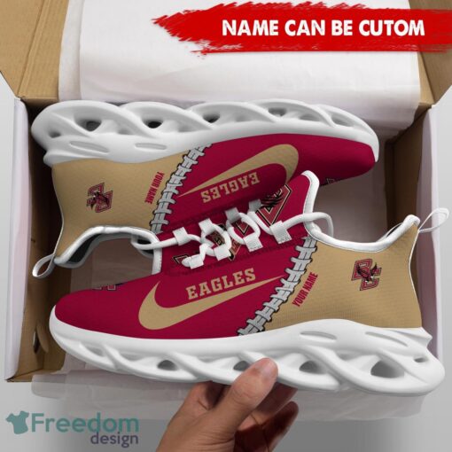 Boston College Eagles Custom Name Limited Max Soul Shoes Sneakers For Sports Fans Gift Product Photo 5