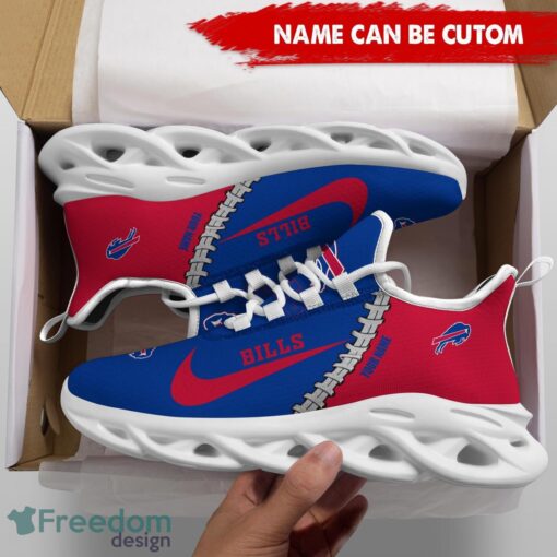 Buffalo Bills Custom Name Limited Max Soul Shoes Sneakers For Sports Fans Gift Product Photo 5