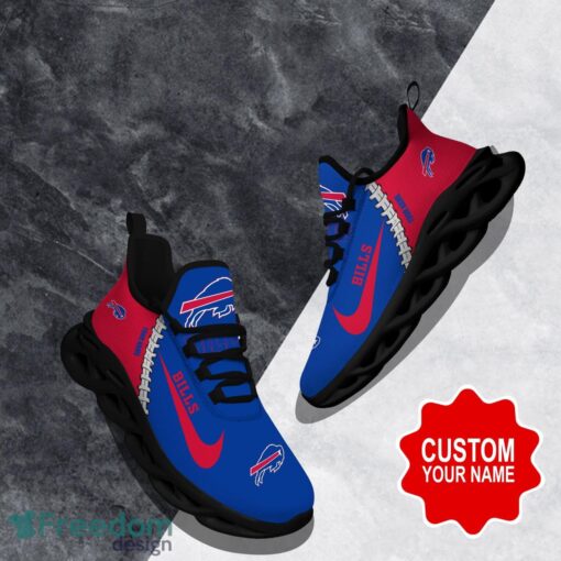 Buffalo Bills Custom Name Limited Max Soul Shoes Sneakers For Sports Fans Gift Product Photo 1