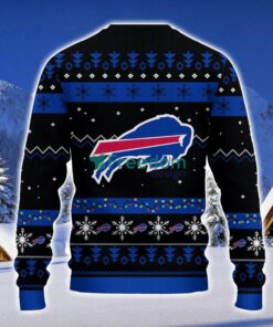 Buffalo Bills Santa Claus Ugly Christmas Sweater Christmas Gift 3D Sweater Product Photo 2