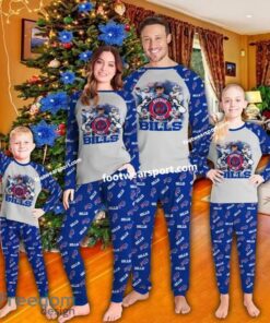 Buffalo Bills Transfer Christmas Pajamas Set Family Kid Men Women