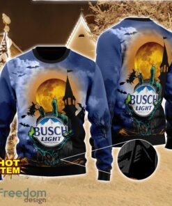 Busch Light Halloween 3D Sweater Halloween Gift For Men And Women