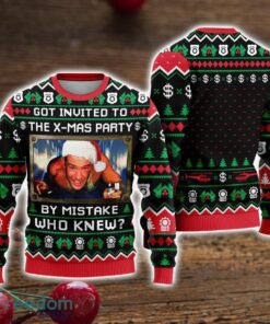 By The Mistake Who Know Ugly Christmas Sweater Nakatomi Plaza Ugly Christmas Sweater Holiday Gift