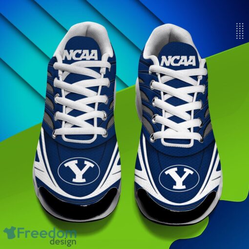 BYU Cougars Air Cushion Sports Shoes Custom Name Gift For Fans Men Women Shoes Product Photo 3