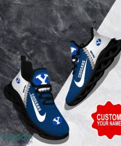 BYU Cougars Custom Name Limited Max Soul Shoes Sneakers For Sports Fans Gift