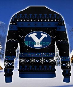 BYU Cougars Santa Claus Ugly Christmas Sweater Christmas Gift 3D Sweater Product Photo 2